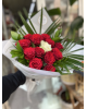 Vip ithal kırmızı &beyaz Rose